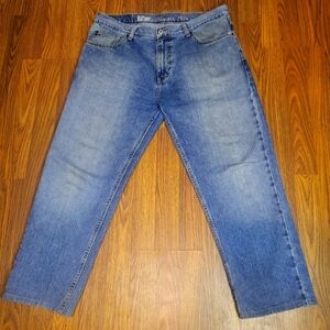 Tommy Hilfiger Blue Jeans Mens 35x25 Classic Straight A93
